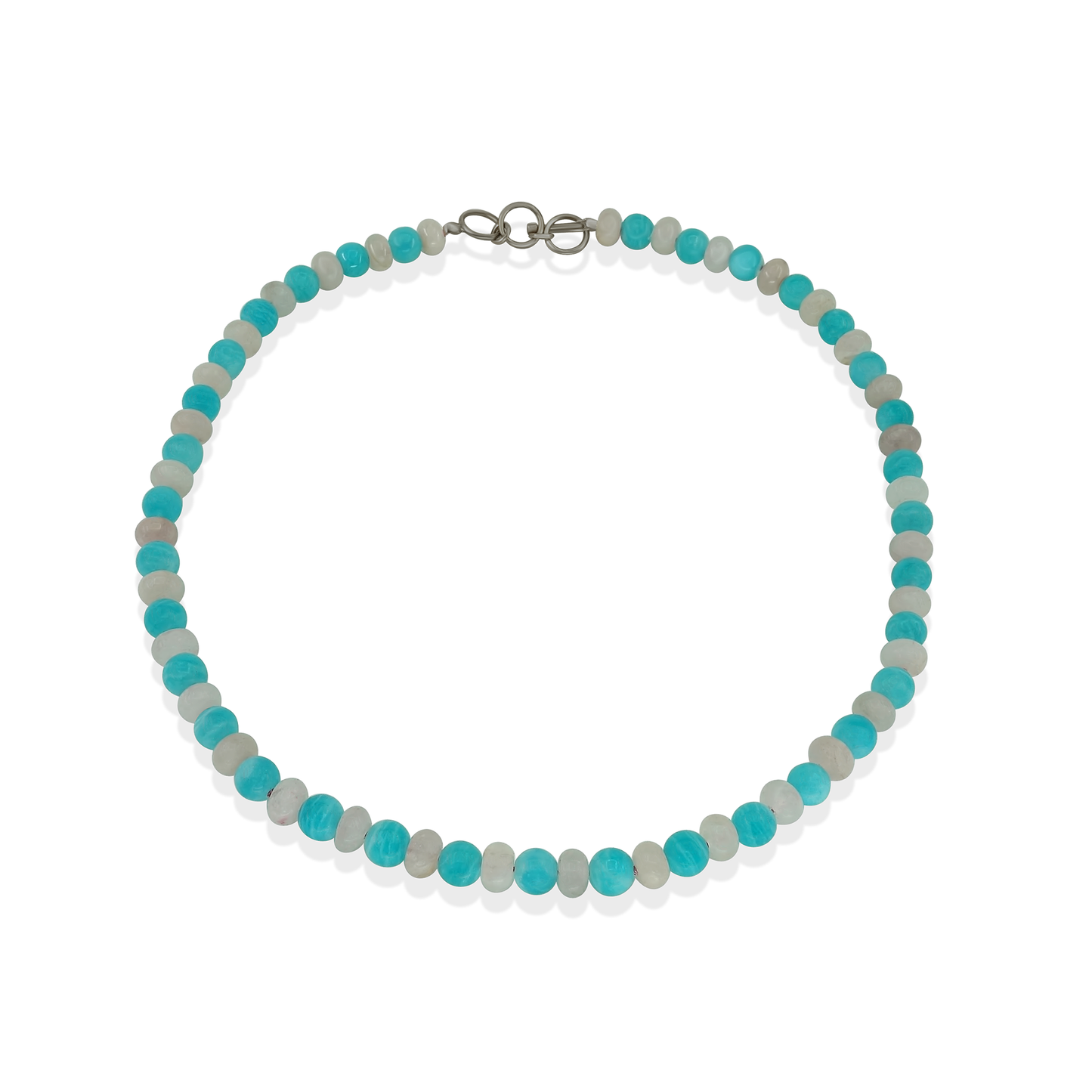 Amazonite and Rose Quartz Necklace