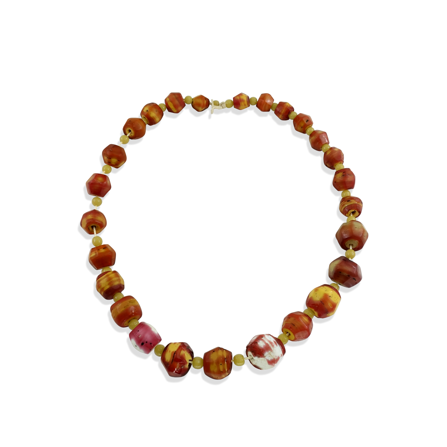 Yellow Heart Cornaline d'Aleppo Strand