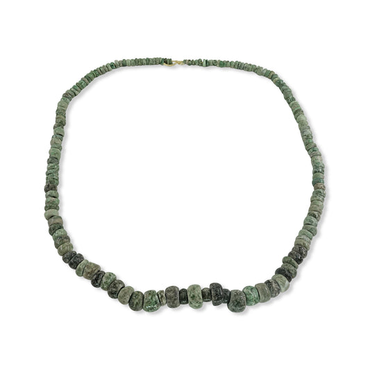 Pre Columbian Nephrite and Jade Strand