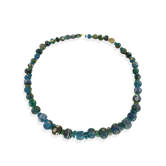 Roman and Islamic Eye Bead Strand