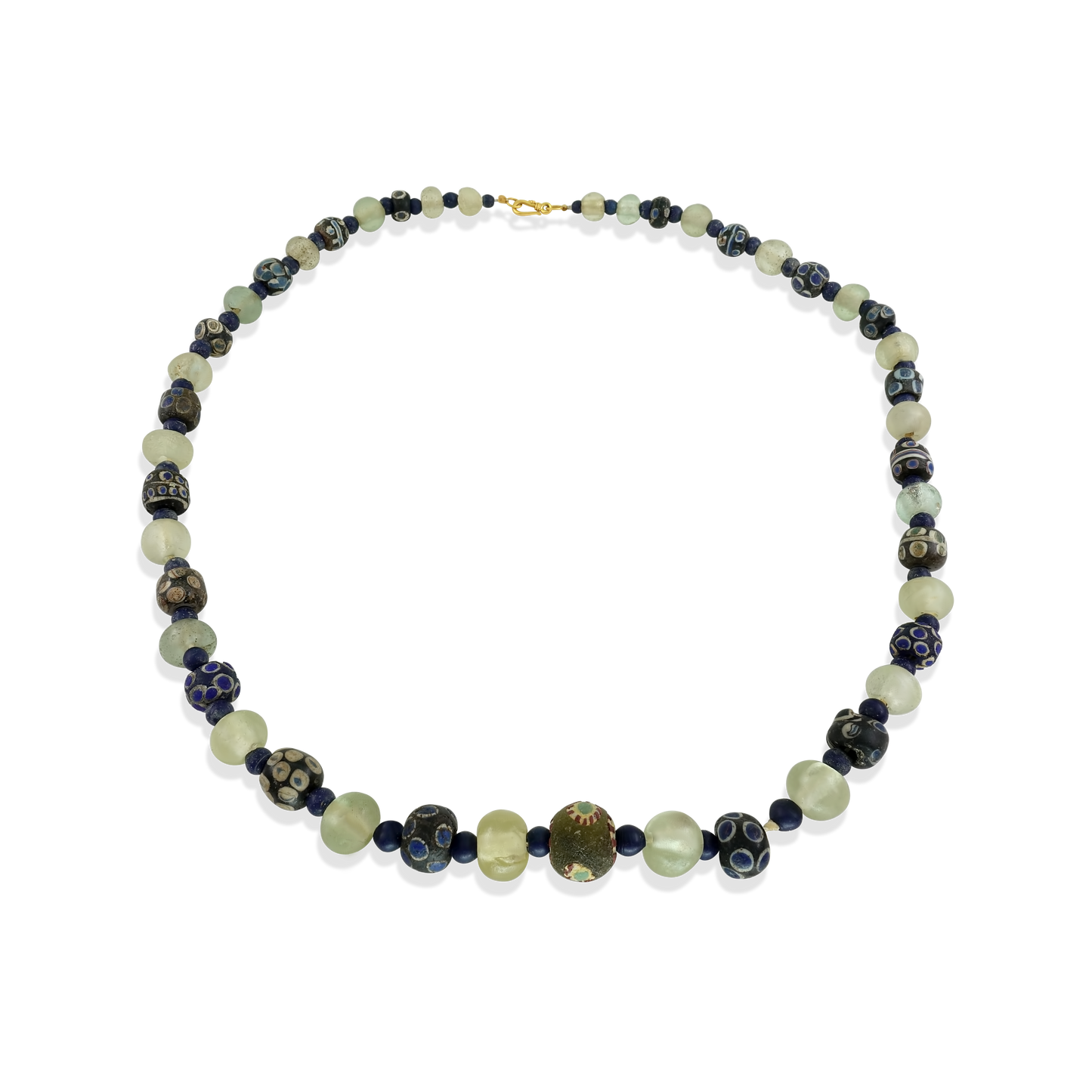 Roman and Islamic Eye Bead Necklace