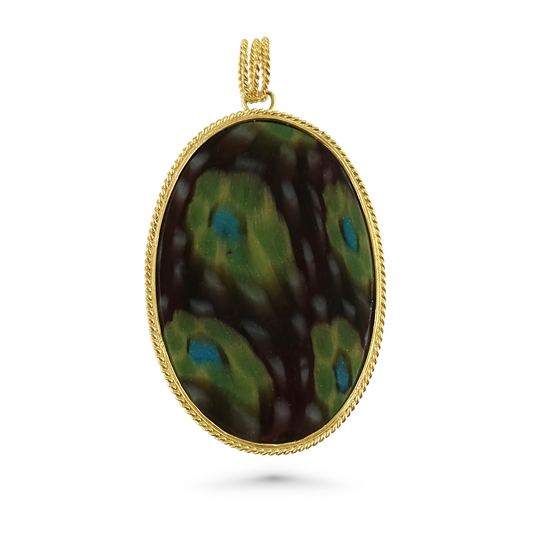 Roman Period Mosaic Glass Pendant