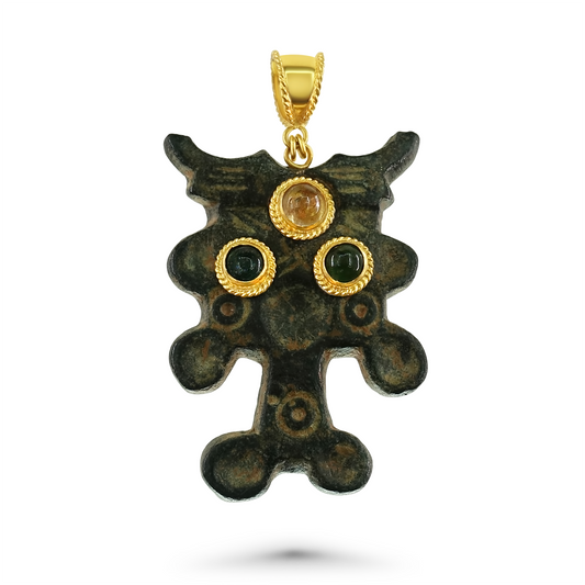 Byzantine Period Bronze Pendant