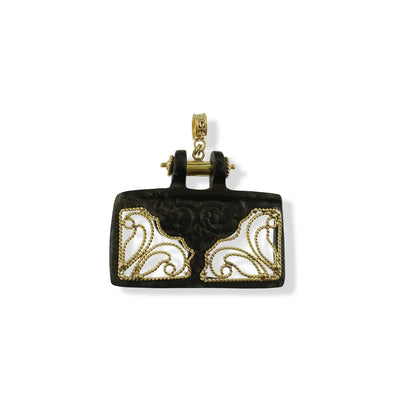 Byzantine Period Bronze Buckle Pendant