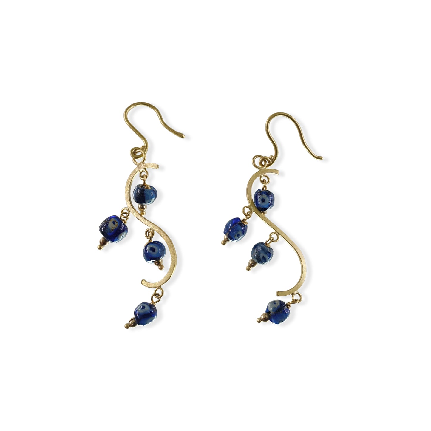 Roman Bead Chandelier Earrings